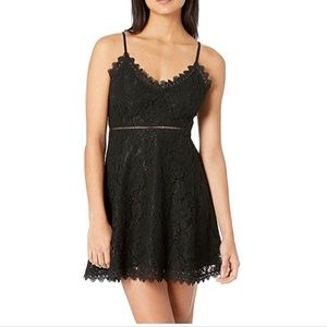 Jack by BB Dakota Black lace dress